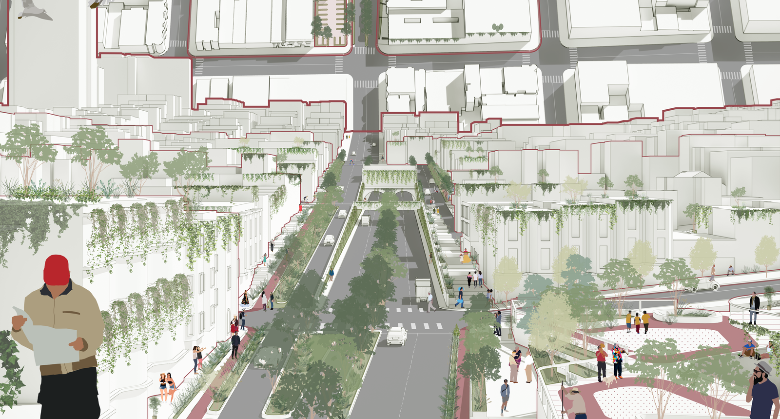 Urban Green Network Reconnection